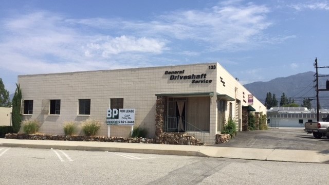 Picture of subject property, industrial building in Monrovia
